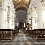 La Navata centrale della Basilica di San Bartolomeo a Lipari
